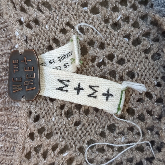 Free People Diamond Crochet Cutout T-shirt - Picture 4 of 7